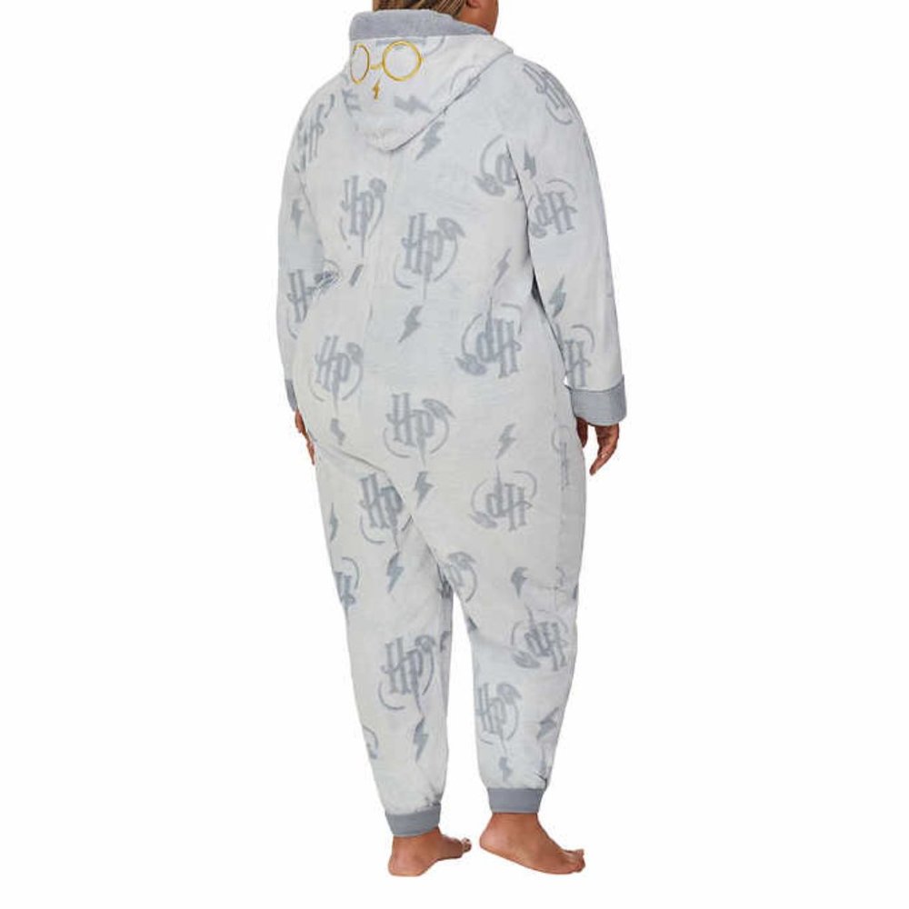 Harry Potter Cozy One Piece Pajamas - Picture 6 of 7